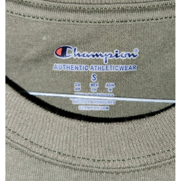 NC STATE T-shirt size SMALL Salute To Service  Unisex Cargo Green champion - Picture 5 of 8